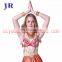 Red Belly dance tribal bra YD-026#