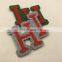 cheap custom iron on chenille letters patches for letterman jackets
