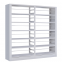 Library Double Sided Steel Book Rack Classic Bookshelf