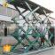 7LSJG Jinan SevenLift hydraulic electric double-scissor freight lift table elevator 10 tons