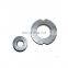 Custom high quality performance different size arc shape super strong y40 ferrite magnet with two hole