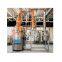 Red Copper Alcohol Reflux Distillation Equipment Flask Column Distiller