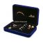 Velvet jewelry box storage box high-end exquisite earrings ring bracelet necklace simple portable small jewelry box