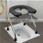 Factory direct sale Stainless steel foot non-slip toilet for the elderly and pregnant women can be folded sit toilet bath chair
