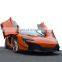 best quality carbon fiber front lip for Mclaren 650S side skirt rear diffuser spoiler for 650s