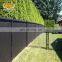Decorative 6ft black domestic cyclone wire chain link fence price