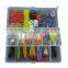 Fast delivery 106pcs/set  amazon Customized   Mixed fish kit Minnow Wobblers Crankbait Hard Bait Tackle Artificial Fishing Lure