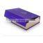 Custom high quality UV printing magnetic closure gift  lid packing box clothing packaging