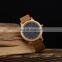 BOBO BIRD Bamboo Wooden Watches for Men with Genuine Leather Strap Accept LOGO Customization