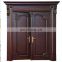 Modern Black Solid Wood Carving Doors Design Swing Wooden Room Interior Wooden Door
