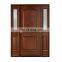 red walnut solid wooden front main entrance entry doors prices