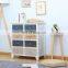 Simple modern colorful wood chest of drawers assembled living room Cabinet