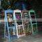 3 tiers display shelf blackboard wood rack flower holder with chalkboard