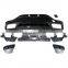 REAR DIFFUSER for Mercedes C253 Glc63 S Coupe AMG 2019-2022