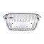 ABS Chrome black silver car grill for Audi A4 B85 high quality front bumper grille honeycomb mesh facelift RS4 quattro 2013-2015