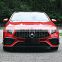 Prefect  facelift conversion body kit for Mercedes Benz A-class W177 modified to A45 AMG style