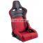 Red Sports Car Seat Adjustable cloth and pvc  racing seat with single adjustor JBR1064 Car Seat