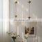 French style Modern luxury Living Room light hotel villa led lamp large round ceiling mounted pendant lights chandelier