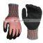 Great Grip 4544 Sandy Nitrile Plam Coated Gloves Cut Resistant Gloves Level 5 Anti Cut Gloves