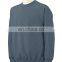 Wholesale Custom Logo Men Black Fashion Long Sleeve Blank Pullover Cotton Crew neck Quantity Print OEM Customized Design Sweats