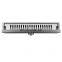 Stainless Steel Hidden Linear Shower Floor Drain with Side Outlet