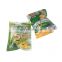Heat sealing transparency three side seal sachet pouch banana chips food packaging bag