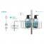 multifunctional 4 tier iron wire bathroom rack shower Storage Shelf shower caddy