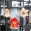 Christmas Lights LED Night Light Hanging Santa Claus Lamp Tree Door Window Holiday Decoration Fairy Lights