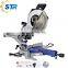 High precision 305/340mm Compound table miter saw aluminum alloy timber 45degree pull rod cutting machine Saw miter