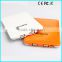 Ultrathin power bank 10000mAh external battery phone charger for mobile phone