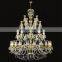 hotel wedding lighting decoration hanging modern banquet hall large chandelier lighting crystal luxury