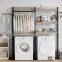 Toilet washing machine storage rack  Floor to floor toilet storage rack   Balcony bathroom toilet rack   basin rack