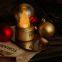 Decorative Retro Classical USB Rechargeable Bedside Bulb Night Table Lamp