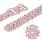 Leyi Dog Paw Hollow Solid Color Silicone Strap Engraved Watch Strap for IWatch Ultra Band 49mm 44 45mm Series 7 /1/2/3/4/5/6/SE