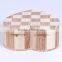 2016new design heart shape wooden jewelry box for gift packing