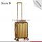 Guangzhou Factory Directly Gold Luggage Case Aluminium Suitcase