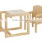 Hot Sale Wooden Baby Chairs And Table Manufacturer Directly