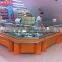 APEX sliding glass door display cabinet for food