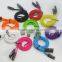 For Huawei USB 3.1 Data Charge Type C Cable Flat Color Noodle Cord