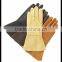 2016 new style long leather gloves for ladies with wide-open cuff
