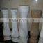 natural hand carved white color stone roman column