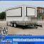 Mobile food truck mobile kitchen van Application and New Condition fast food van