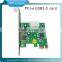 PCI-E 2port USB3.0 card