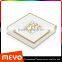Classic folding metal reflected rounded makeup mirror
