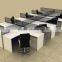 2016 latest design 6 person workstation office desk ( SZ-WSB302)