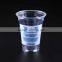 pp plastic cups 10oz ~24oz custom transparent big PP plastic cups with lid