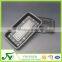 Food grade big black plastic food tray