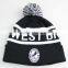 snow beanie cap with pompom