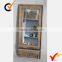 Wall Mounted Black Wooden Mirror Candle Holder