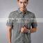 China Supplier Custom Short Sleeve Top Quality Man Shirt Designs